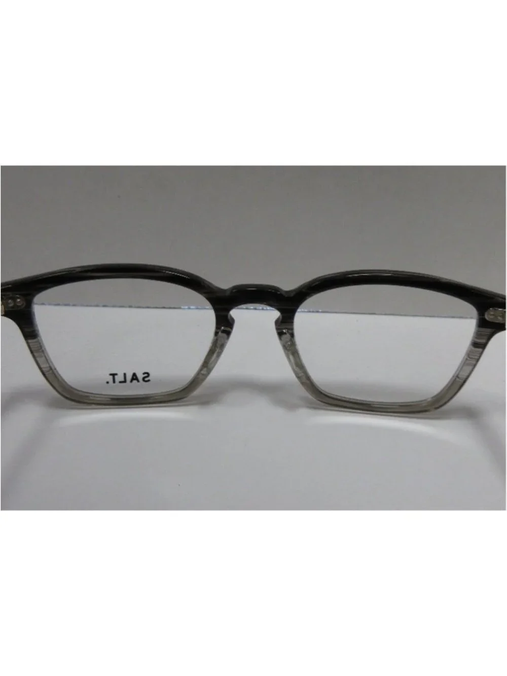 SALT Eyeglasses Gray Rectangular Rounded Yates AG Japan 49-20-149 NEW